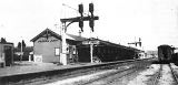 Paeroa station from the Thames end